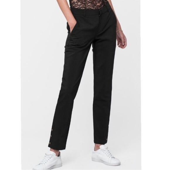 Anine Bing Tuxedo Pants in Black Women’s Size X-Small - Picture 1 of 7